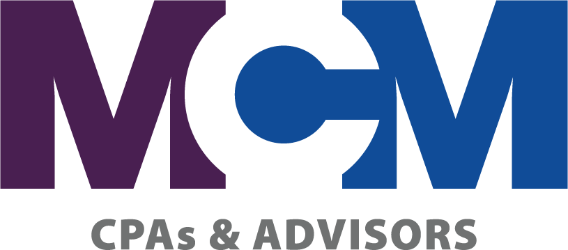 MCM CPAs & Advisors sponsor logo